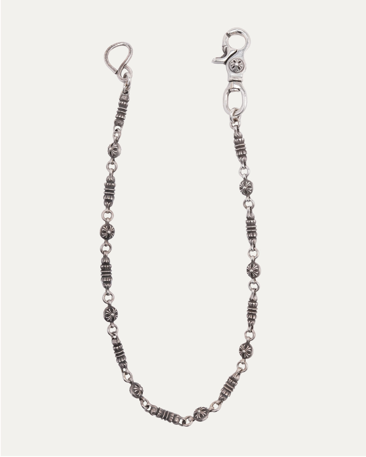 Barrel and Plus Ball Wallet Chain