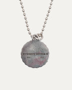 True Fucking Love Medallion Pendant on Ball Chain