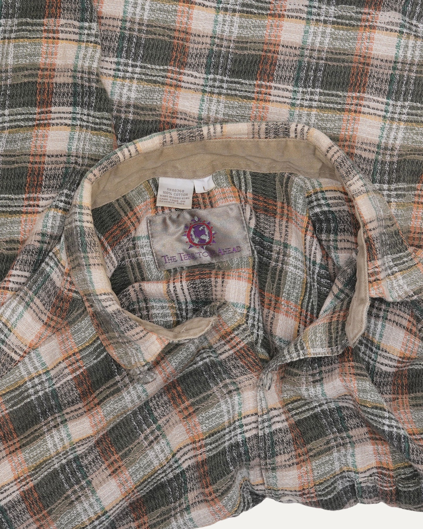Gauzy Cotton Flannel Shirt