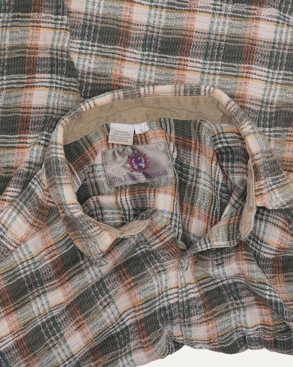 Gauzy Cotton Flannel Shirt