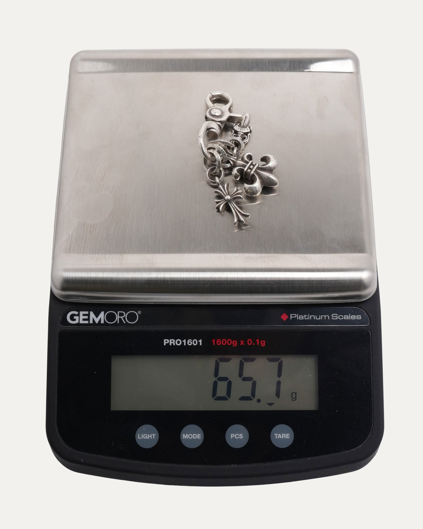 Multi-Charm Keychain Clip