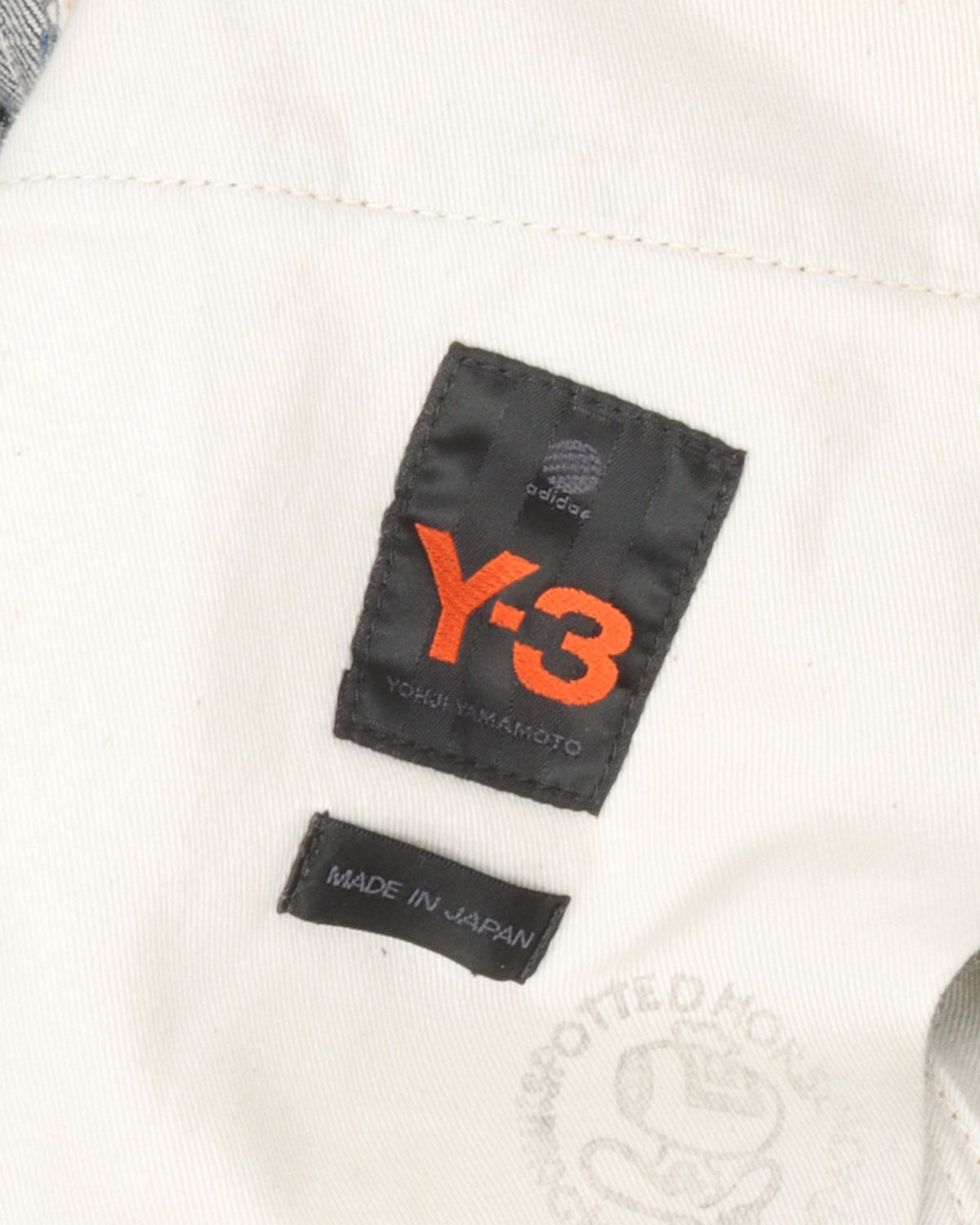 AW04 Spotted Horse Y-3 Adidas Striped Jeans 80/100