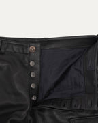 Leather Cargo Pants