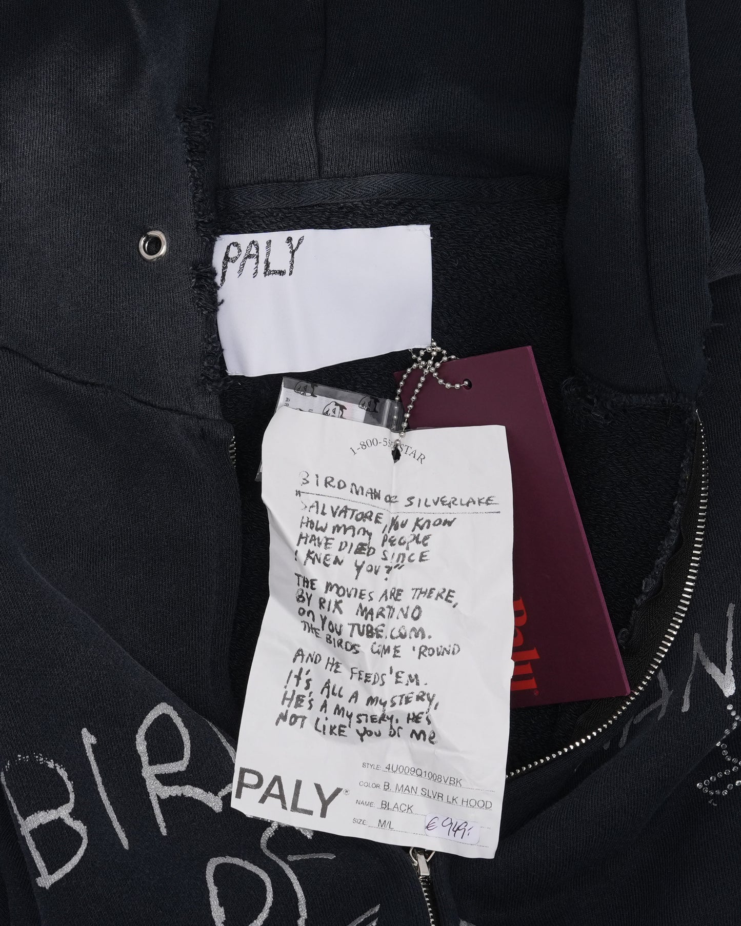 Birdman of Silverlake Zip Hoodie