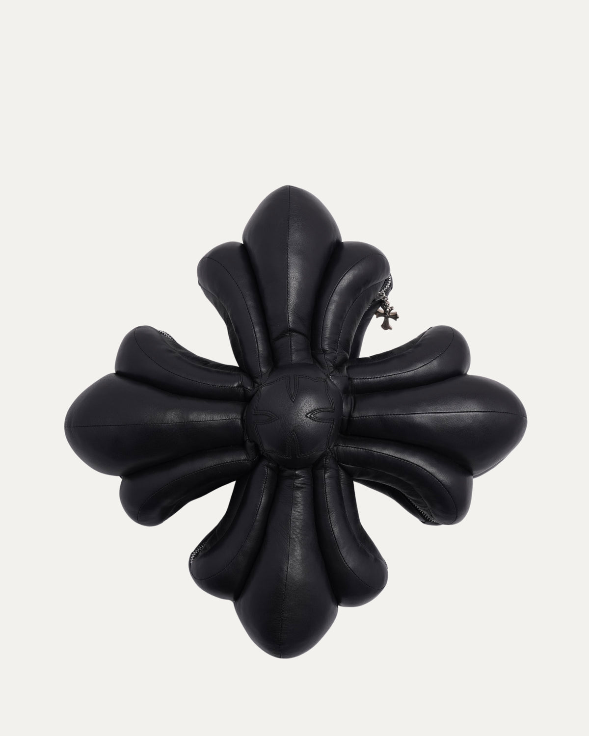 Plus Cross Leather Cushion