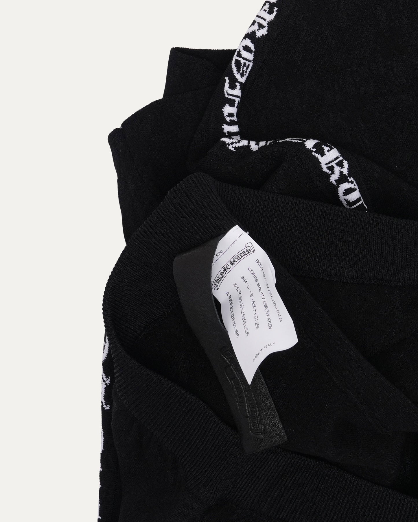 Intarsia Spell Out Bike Shorts