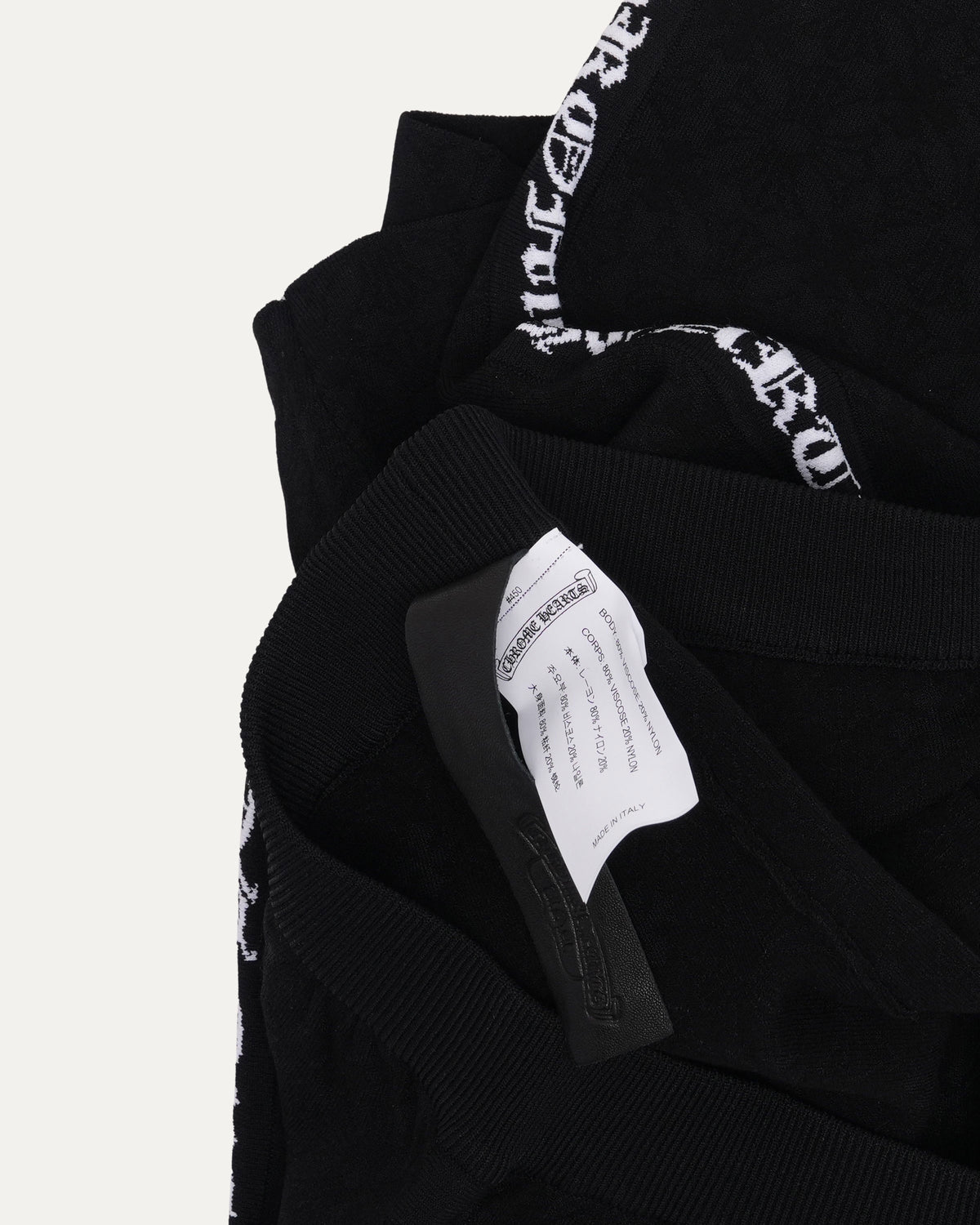Intarsia Spell Out Bike Shorts