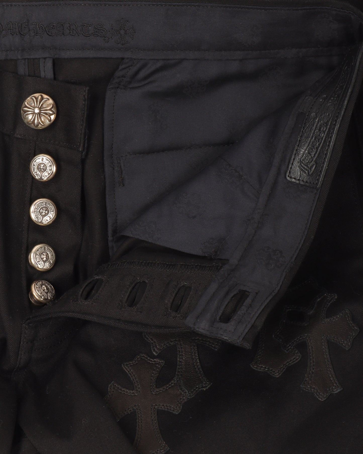 Cross Patch Chino Pants