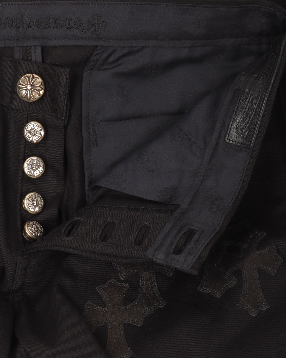 Cross Patch Chino Pants