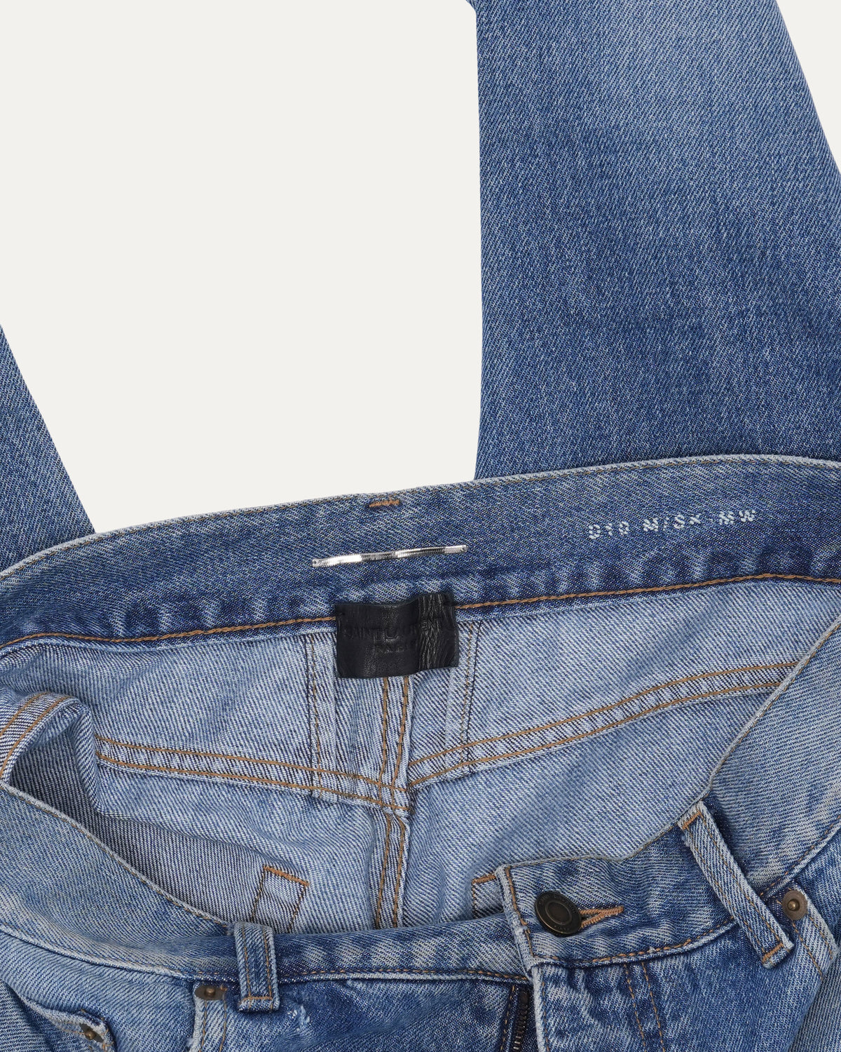 Distressed Slim Leg Jeans