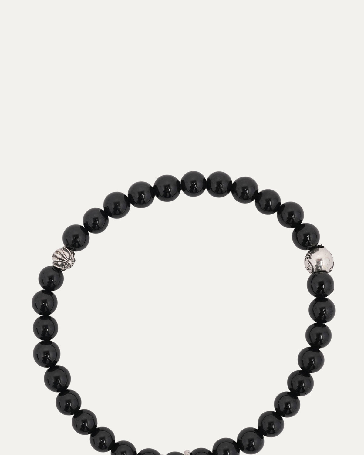 Fleur Onyx Bead Bracelet