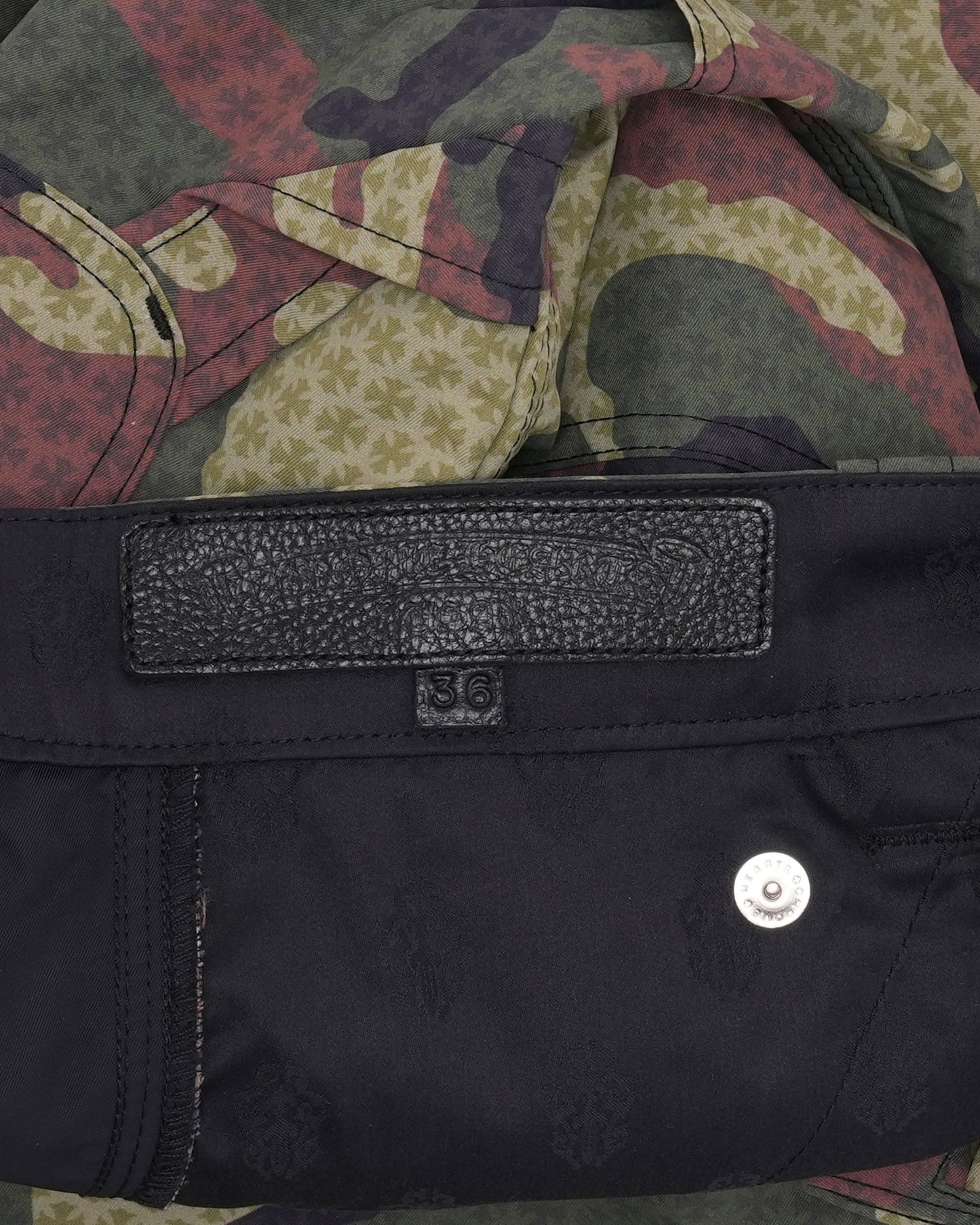 Camouflage Nylon Double Knee Pants
