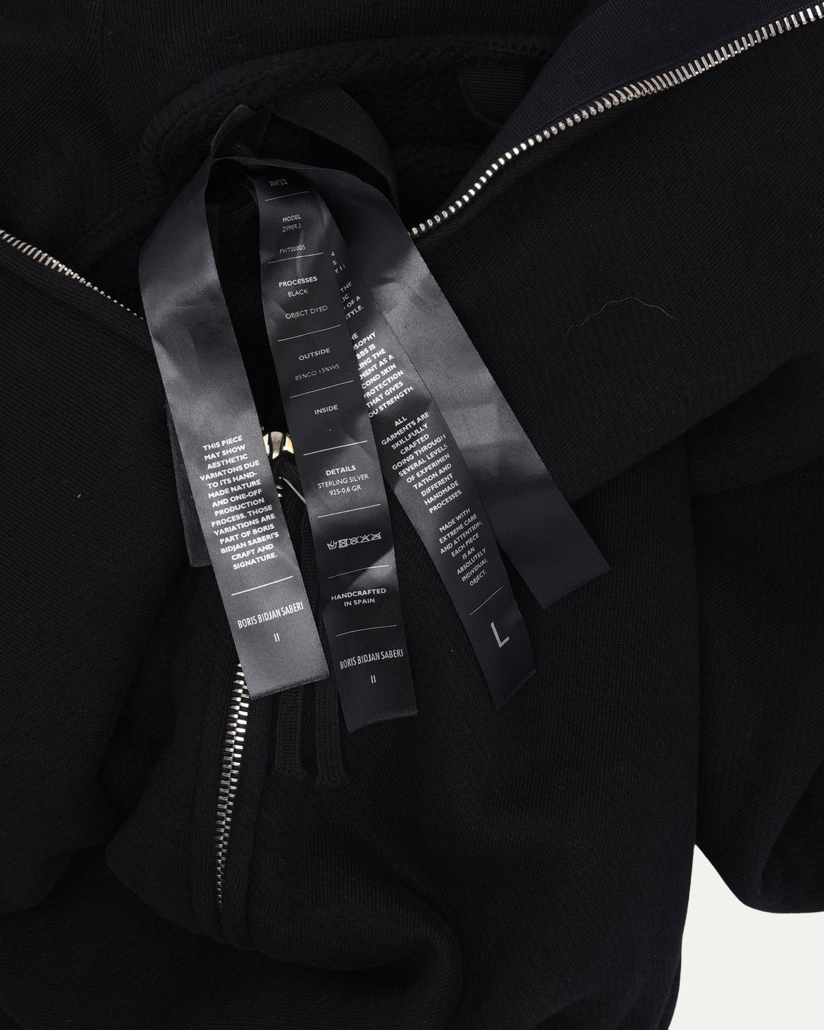 Asymmetric Zip Up Hoodie