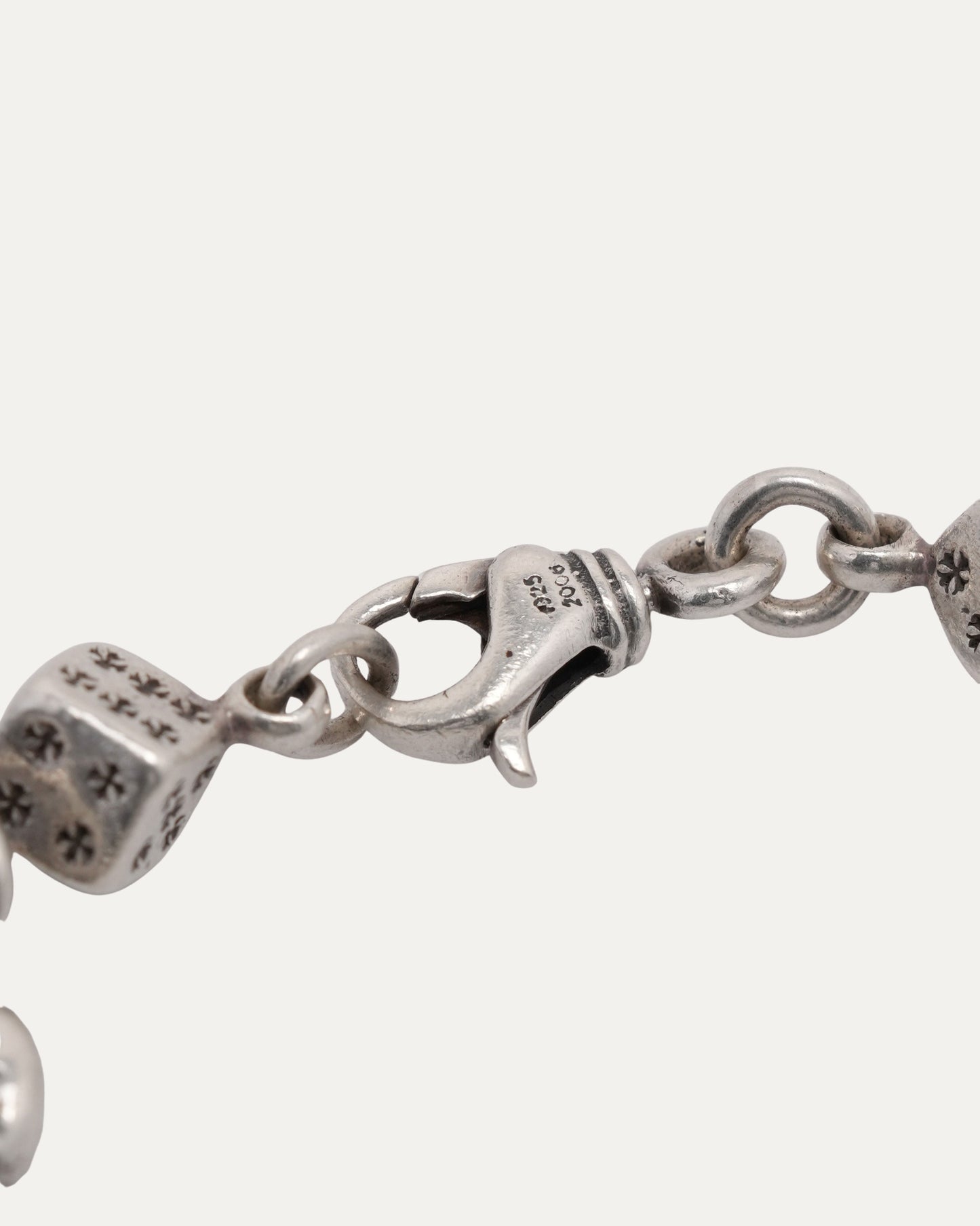 Dice and Plus Ball Bracelet