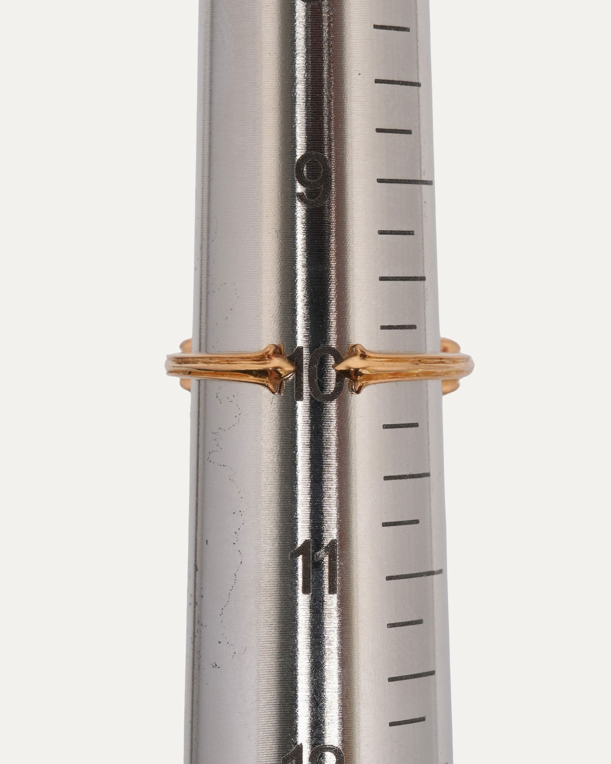 Gold Mini Double Floral Ring