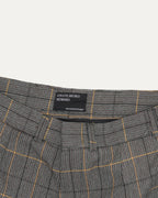 Window Pane Plaid Trousers