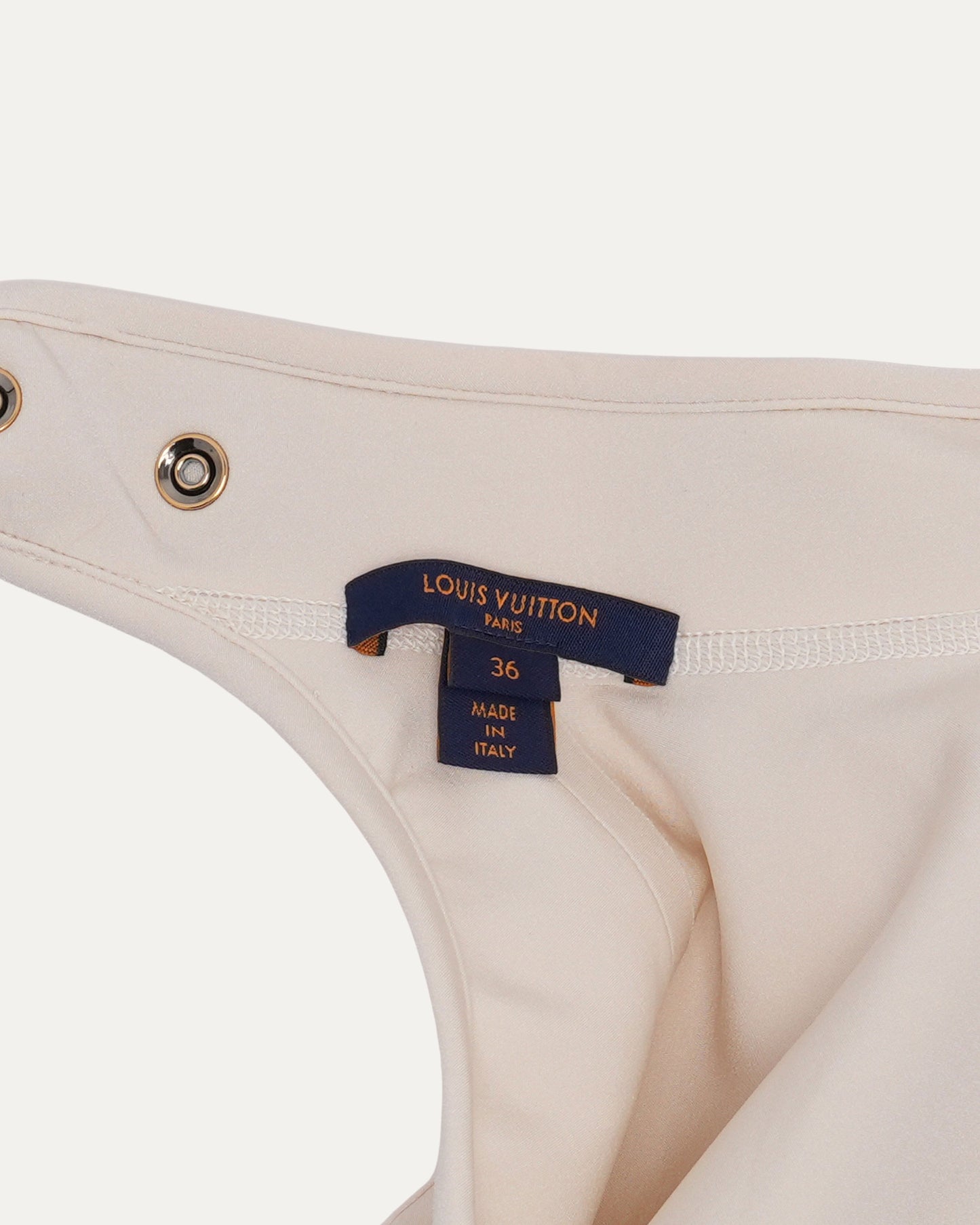 Cropped Neoprene Turtleneck Shirt