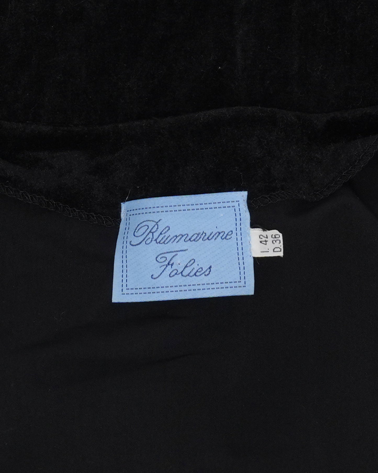 Folies Velour Dress