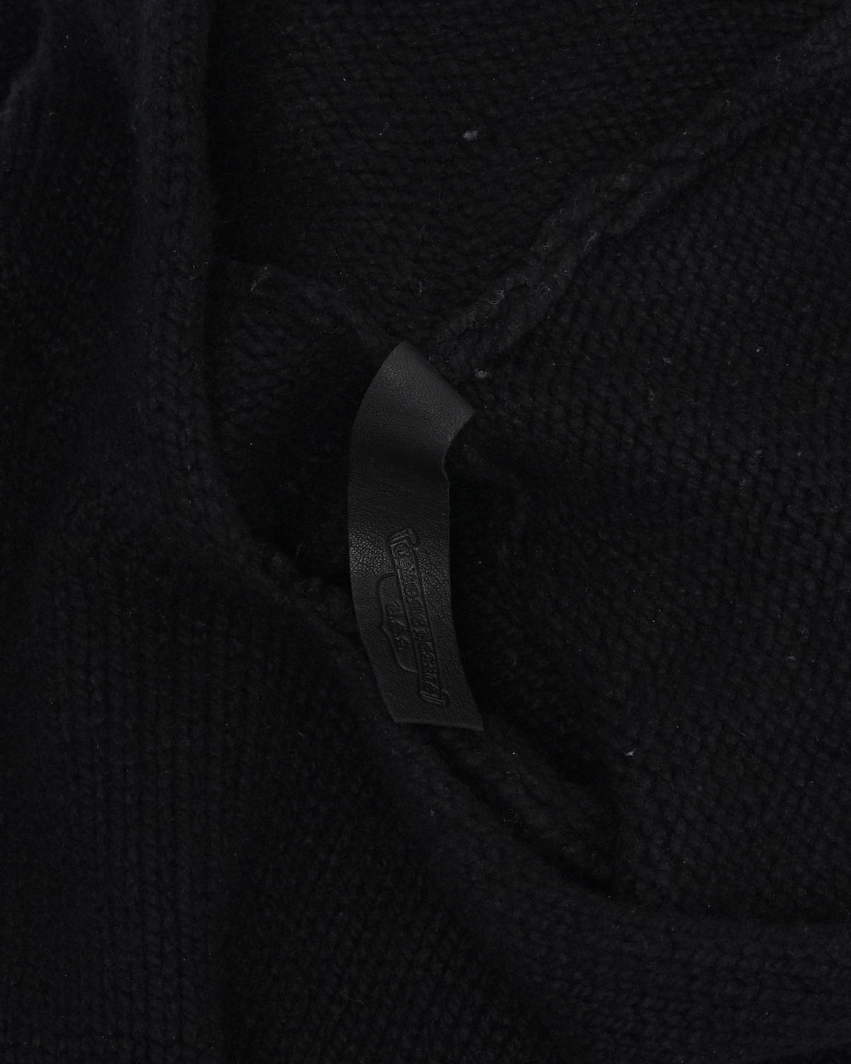 Cross Patch Hooded Sweater