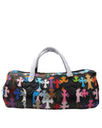 Multicolor Cross Patch Cemetery Large Duffle Bag