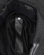 Mud Show Skater Graffiti Wool Trousers