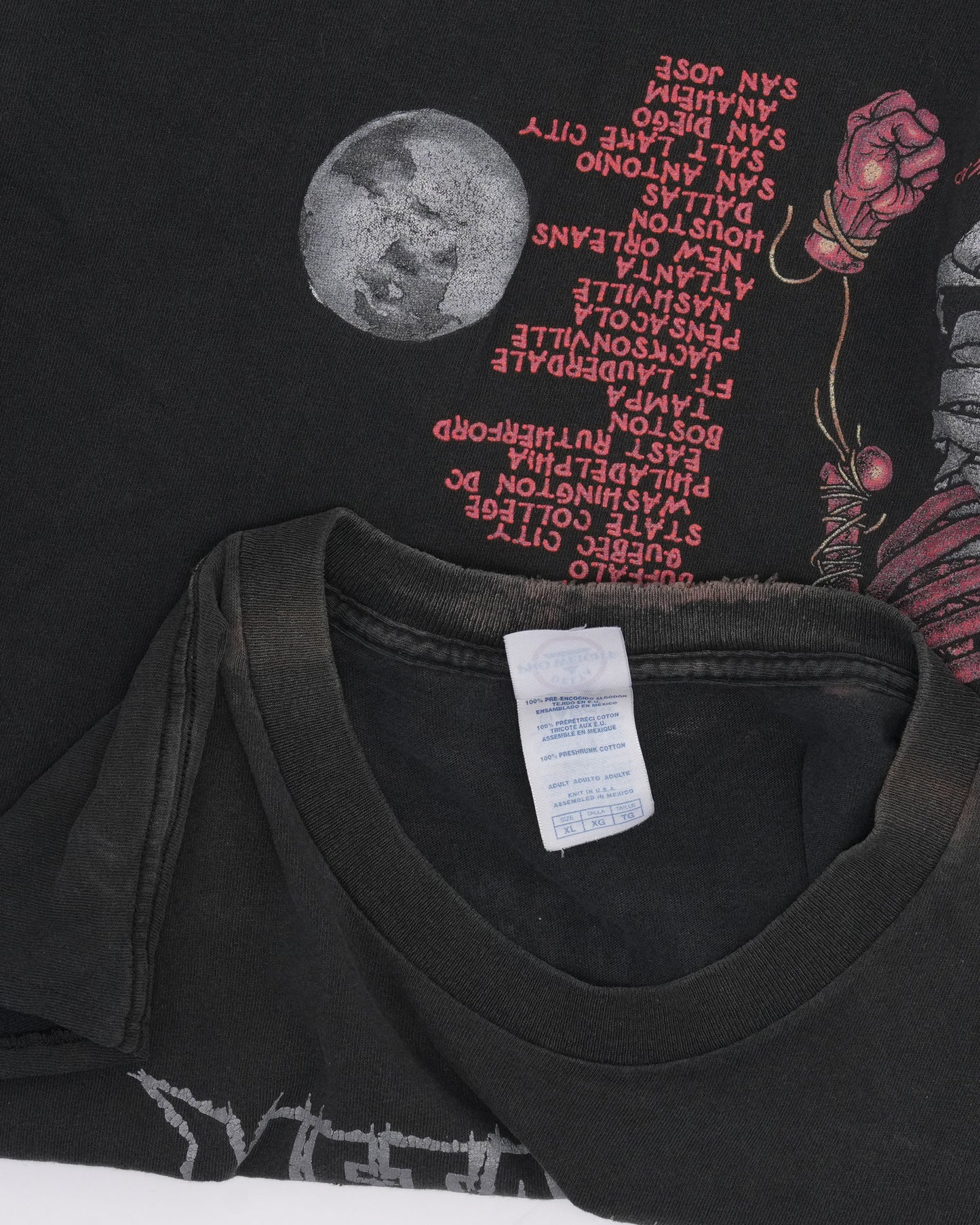 Metallica Pushead Madly In Anger Cut-Off T-Shirt