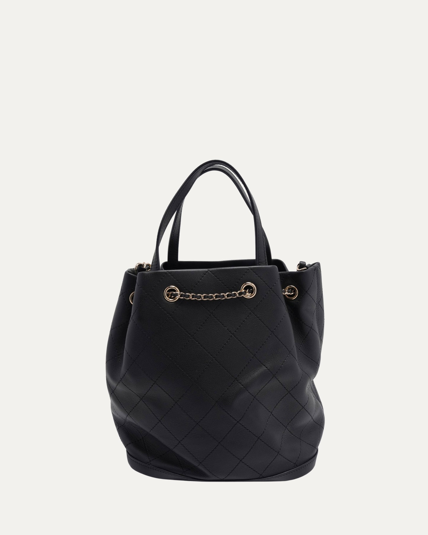 Drawstring Bucket Bag