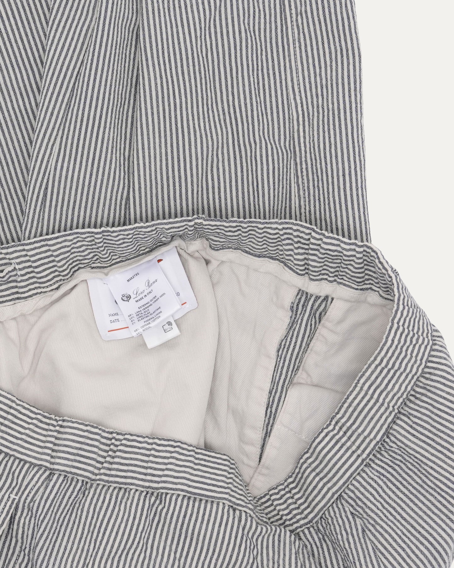 Hickory Stripe Easy Pants