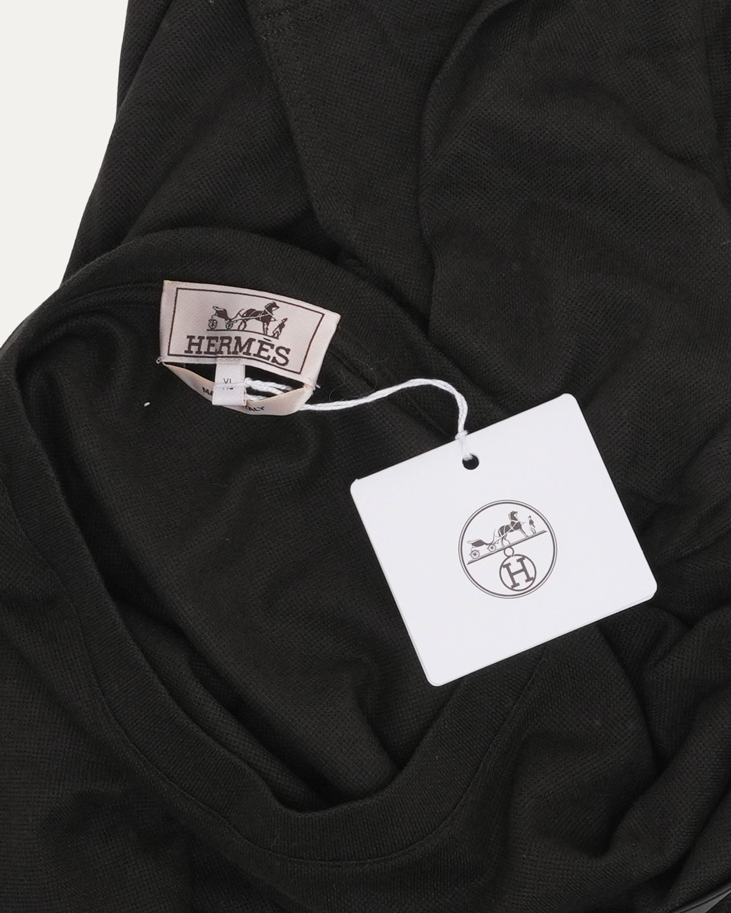 Leather Applique Pocket T-Shirt