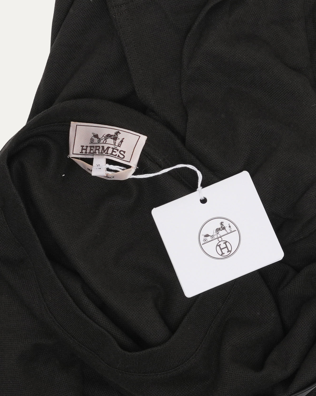 Leather Applique Pocket T-Shirt