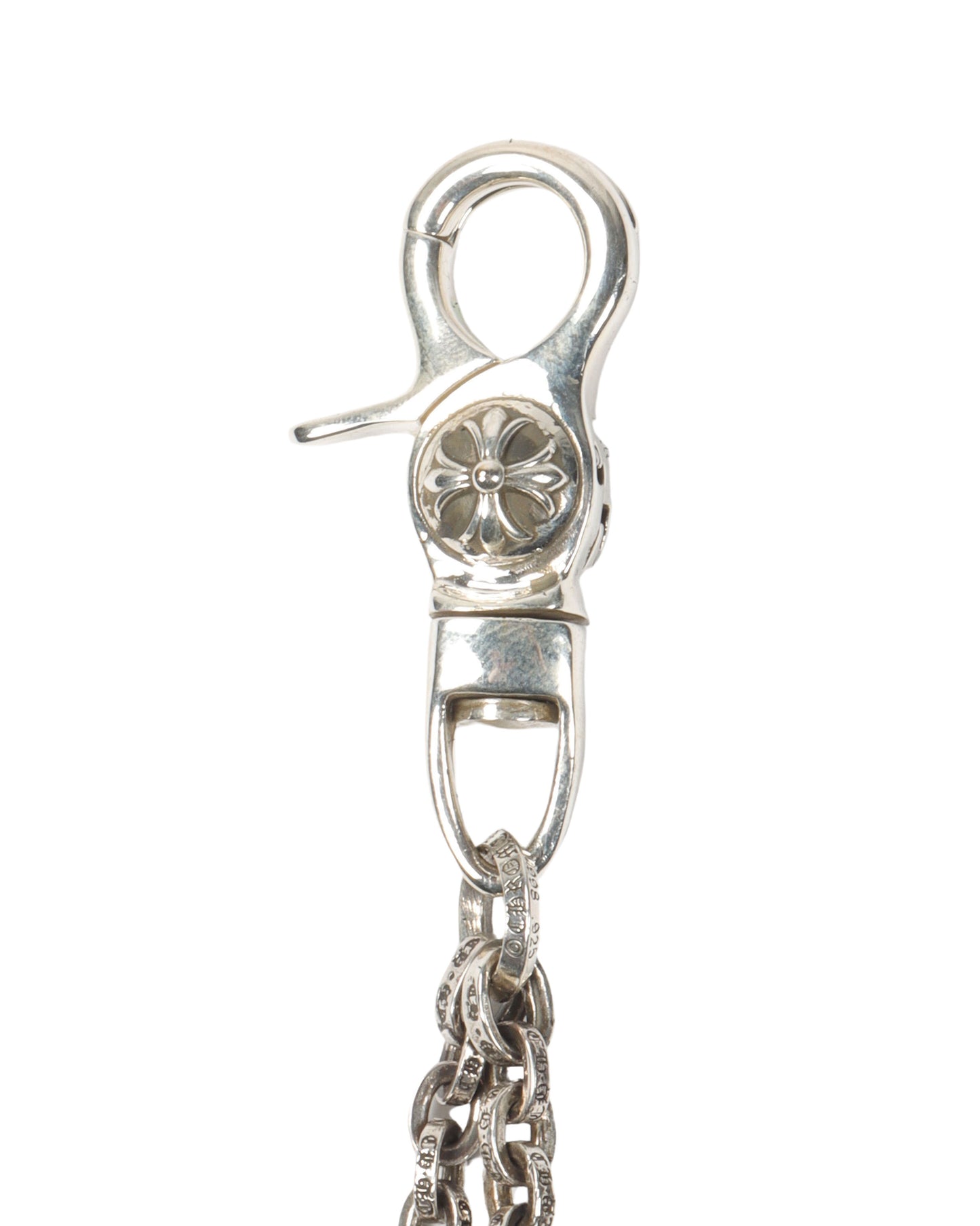 Silver Dice Keychain Clip