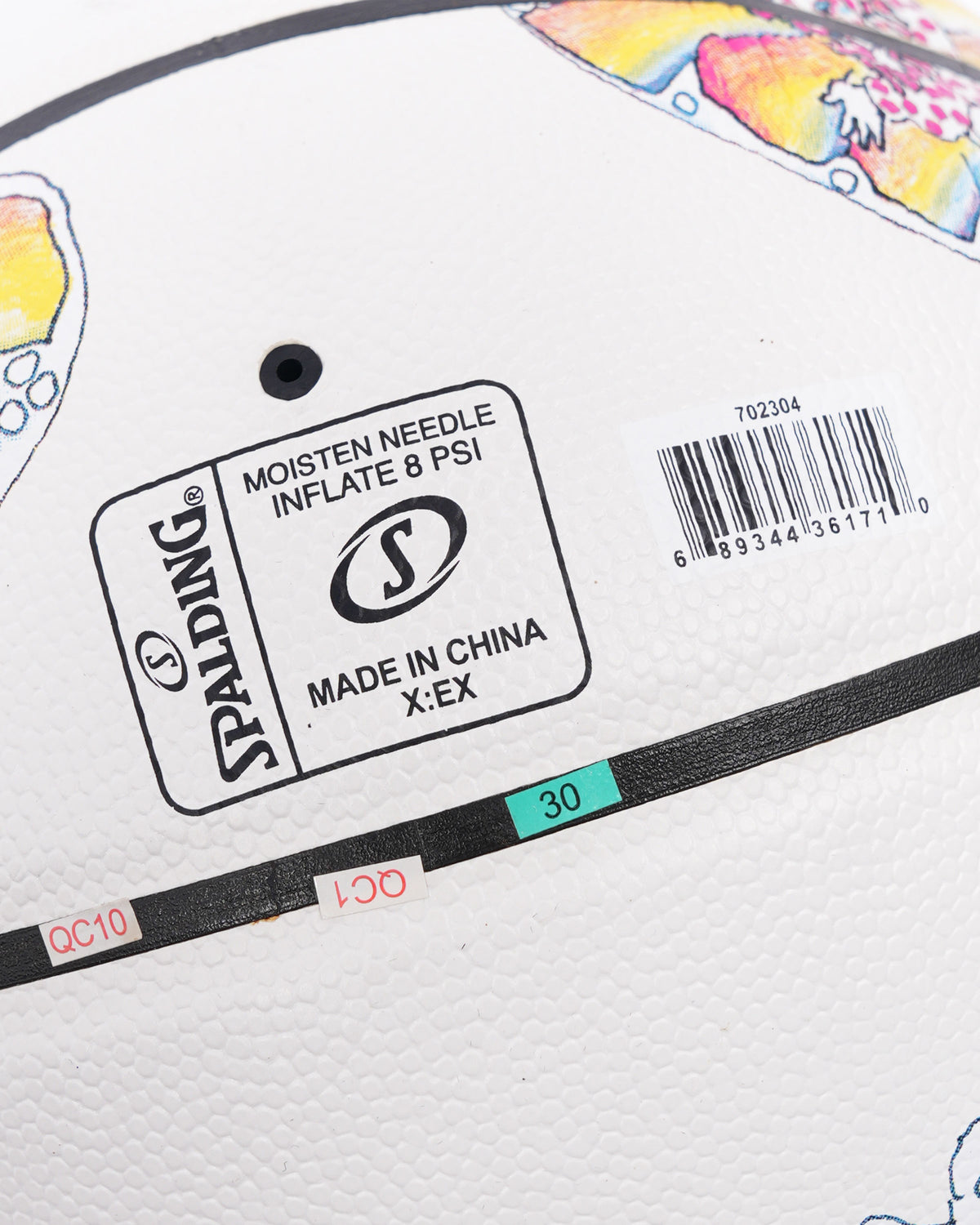 Gonz Butterfly Spalding Basketball