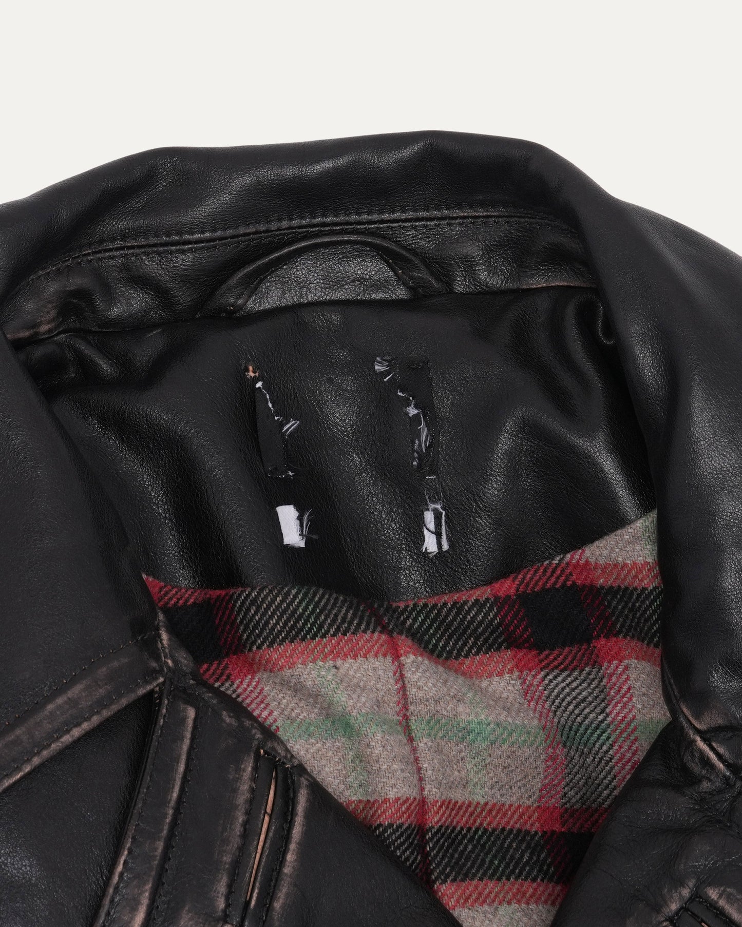 Laurence Double Breasted Leather Jacket