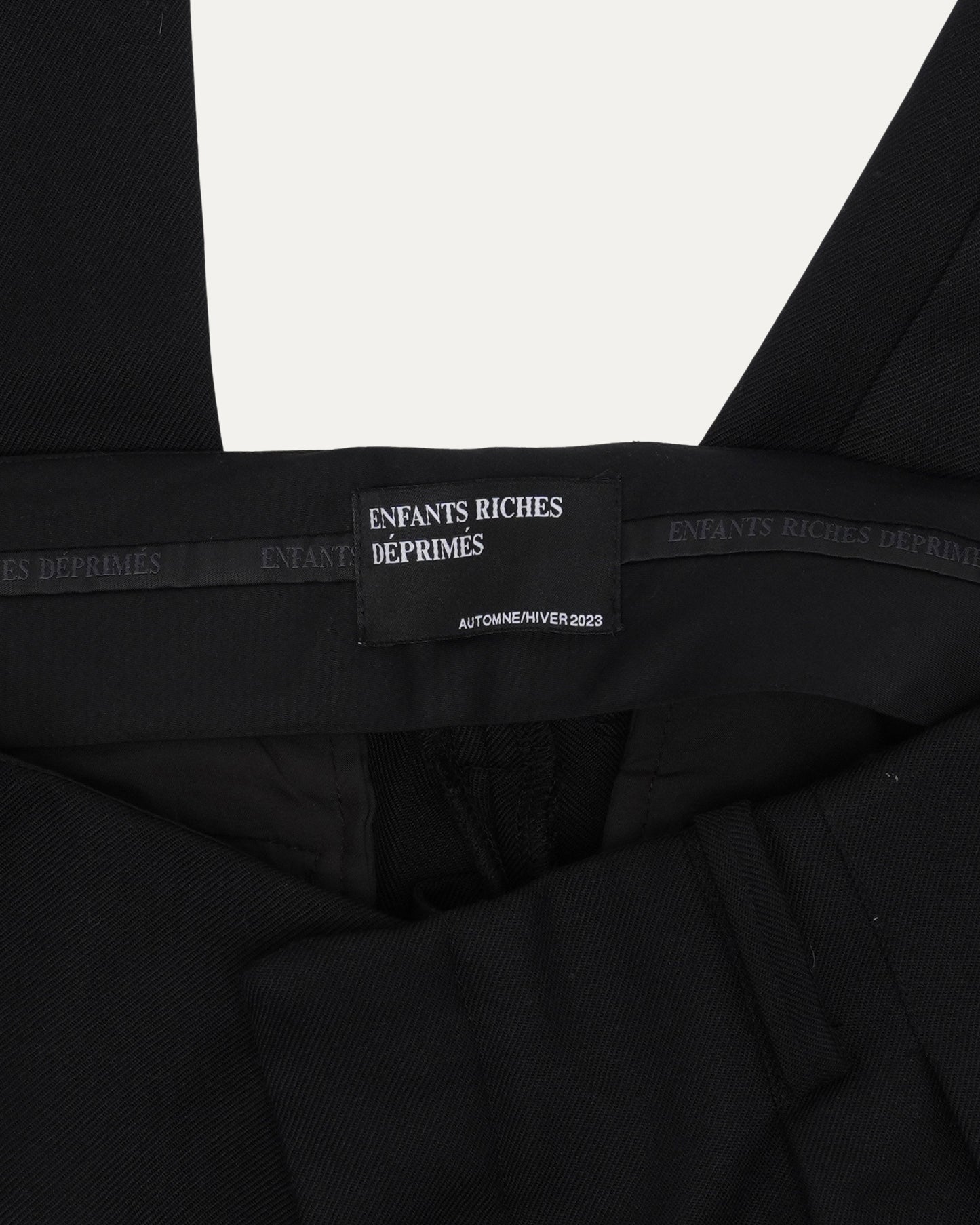 Pleated Wide Leg Trousers