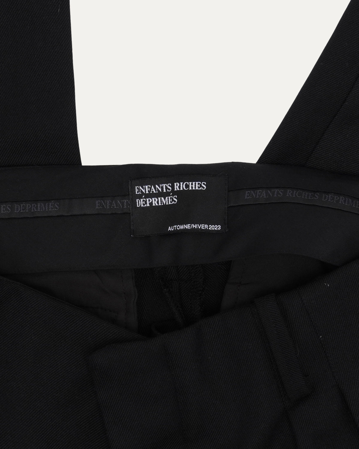Pleated Wide Leg Trousers
