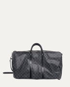 Damier Graphite Keepall Bandouliere 45