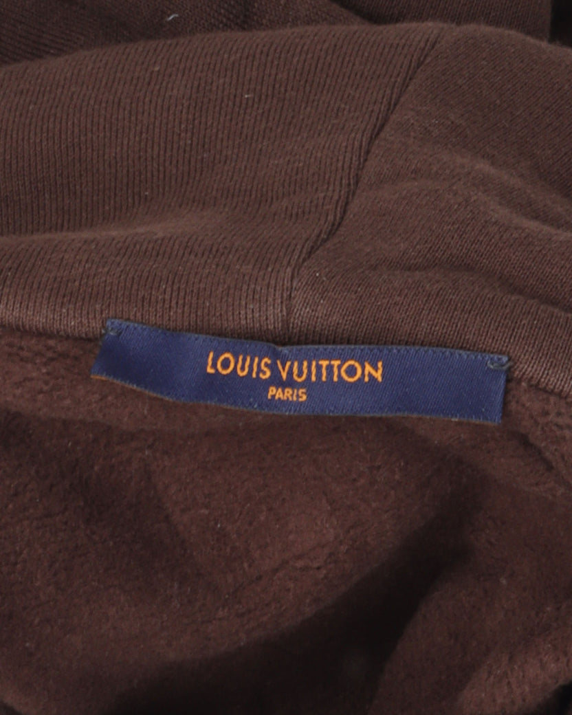 Louis Vuitton Louis Vuitton Graphic Bee Patched Hoodie