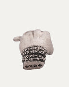 Middle Finger Pendant with B Rings