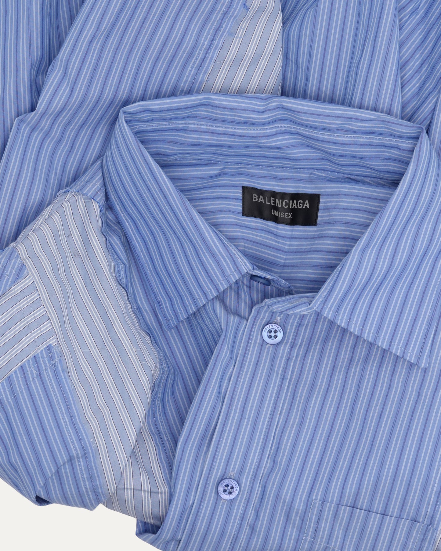 Striped Reconstructed Shirt