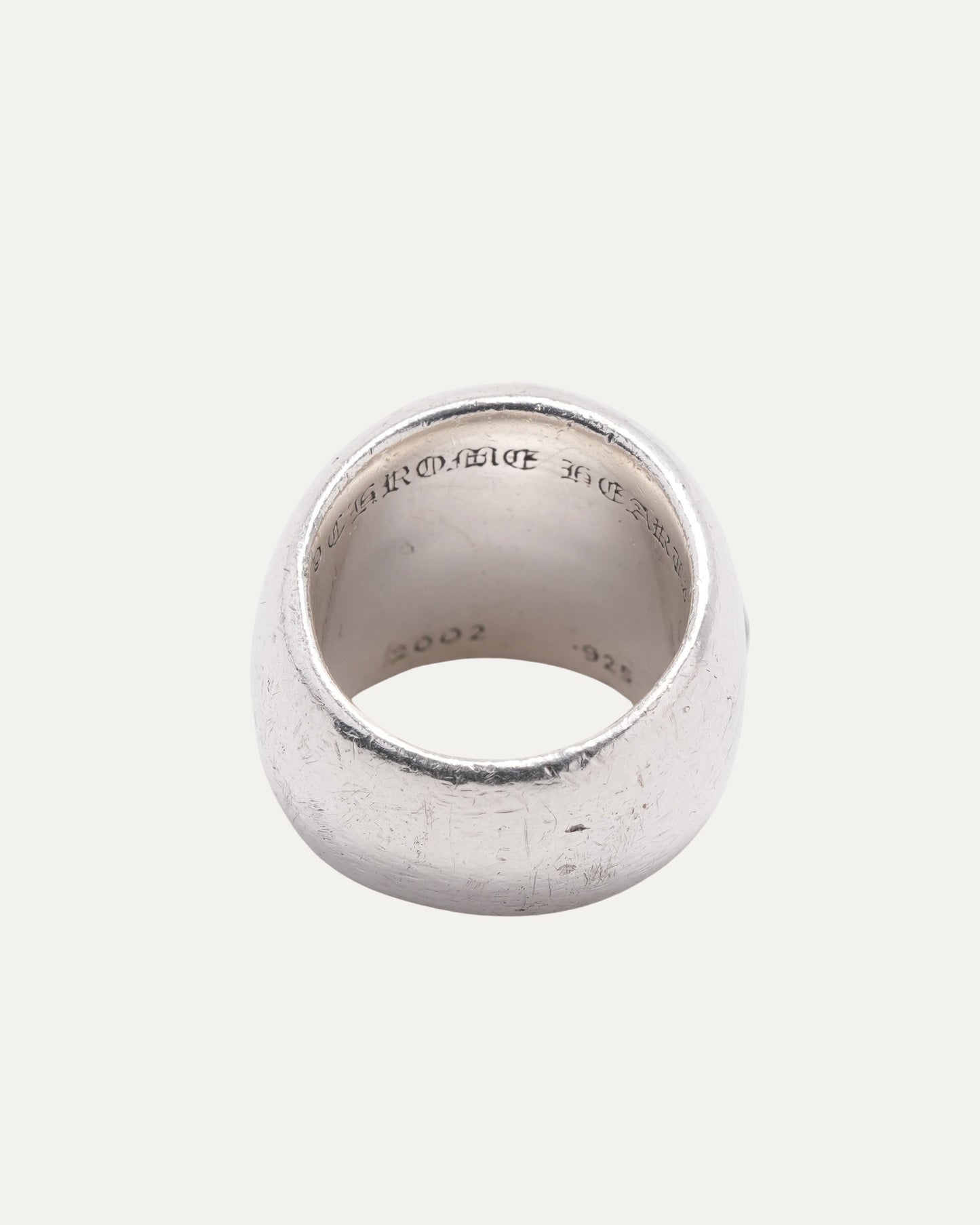 Large Oval Cross Ring