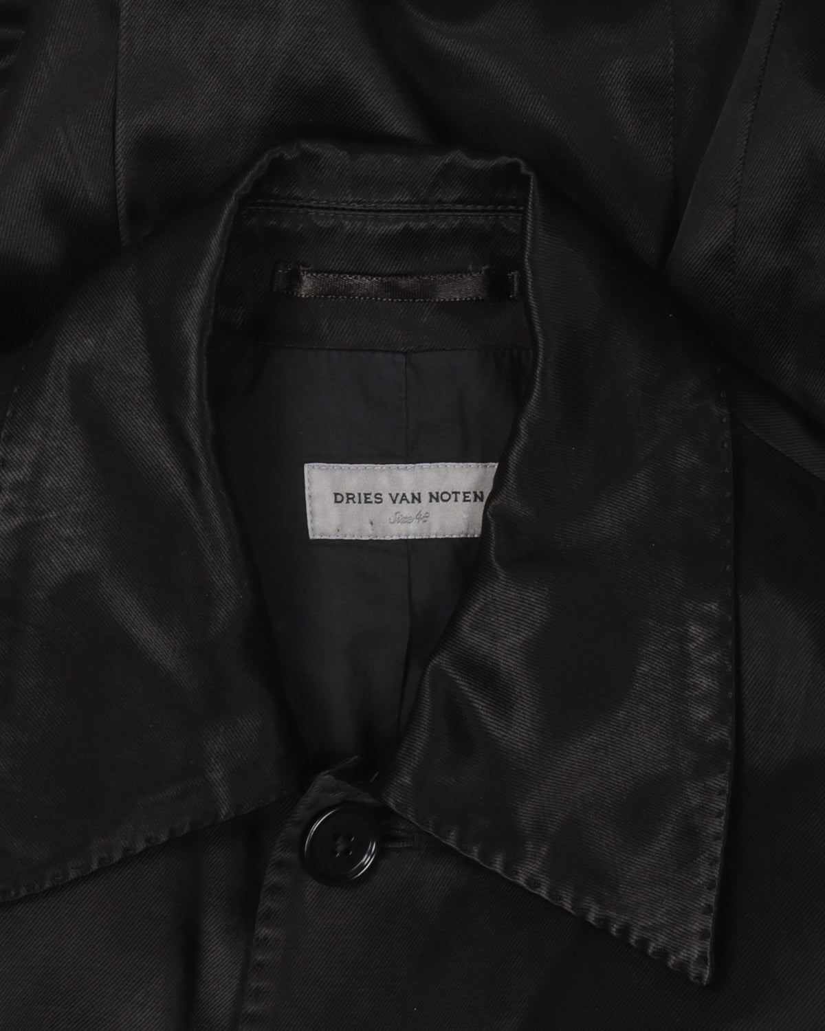 Gleaming Cupro Sample Blazer