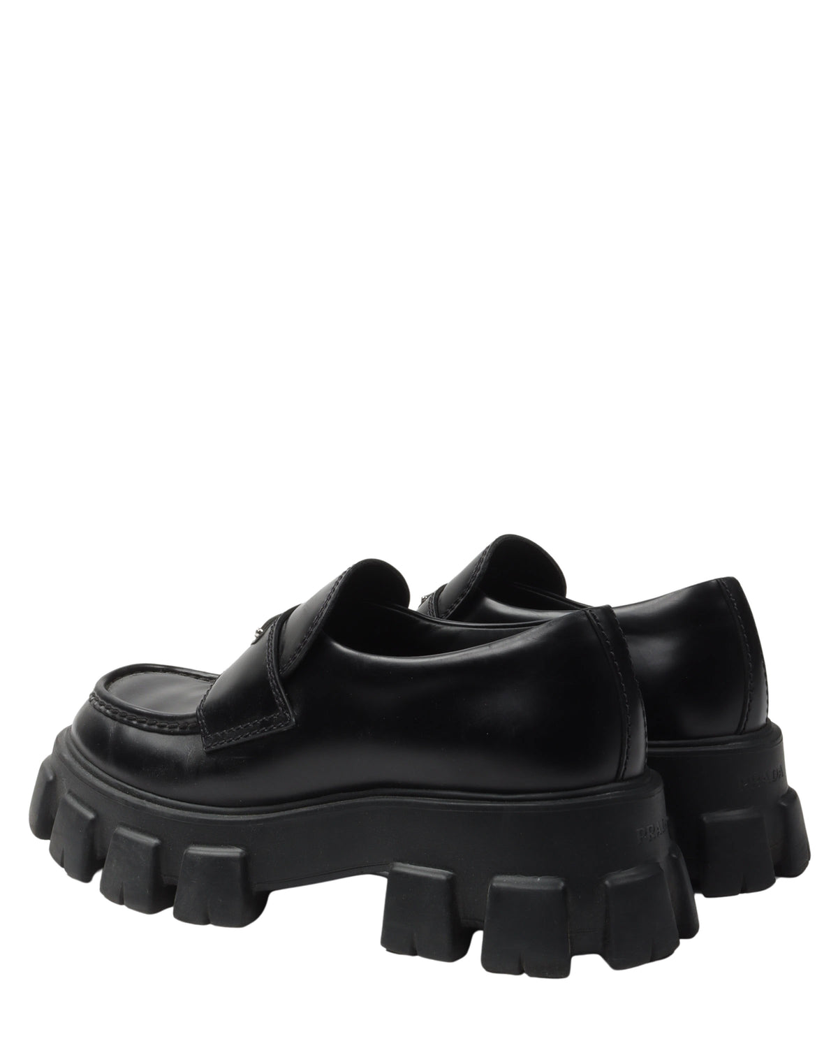 Monolith Brushed Leather Loafers