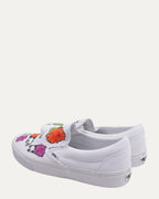 Matty Boy Hand-Painted Bug Vans Slip-On Sneakers
