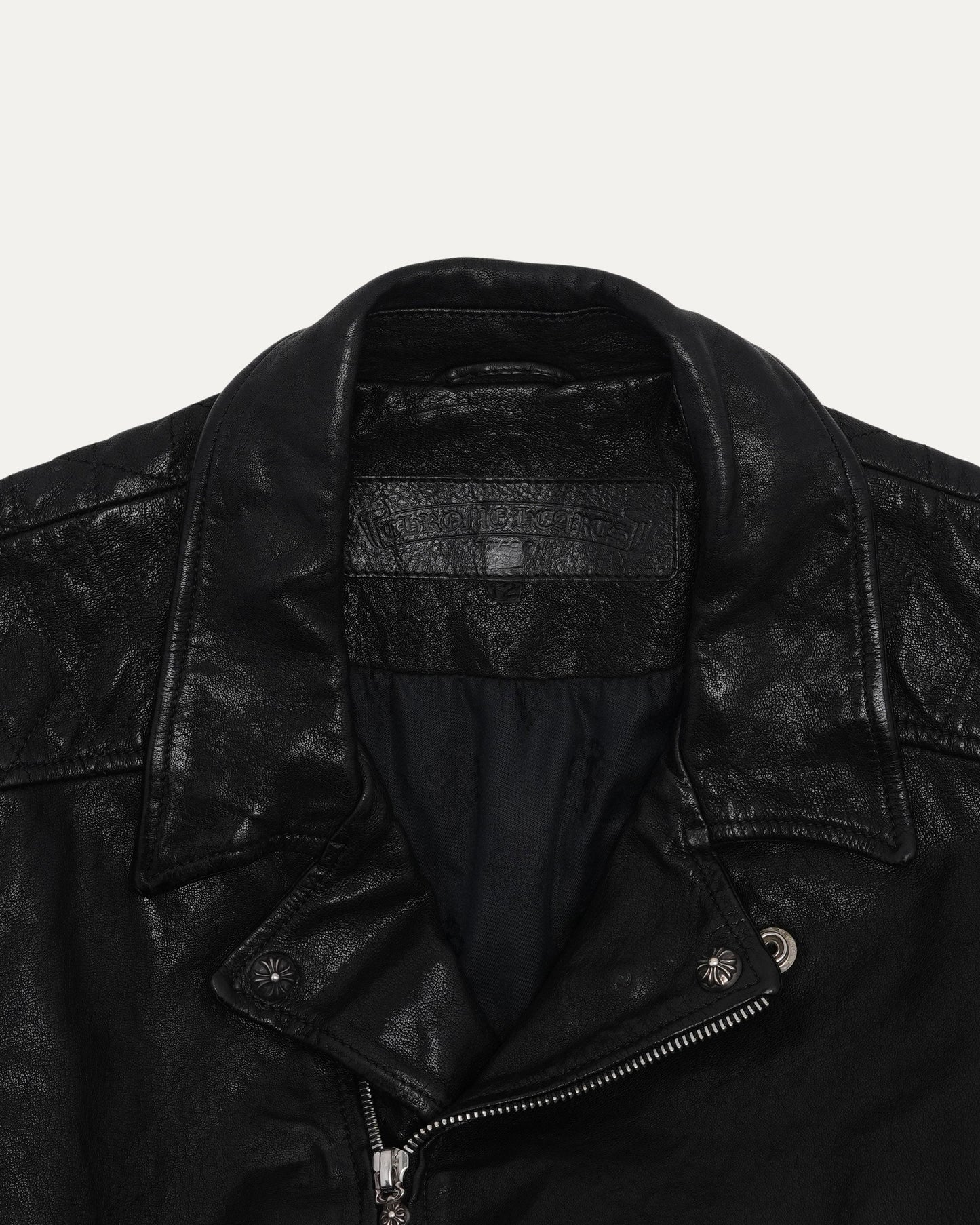Leather Double Rider Jacket