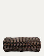 Leather & Peacock Ponyhair Watch Roll