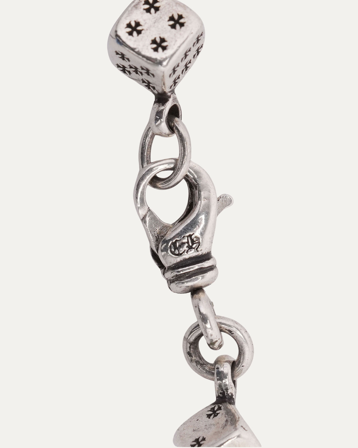 Dice and Plus Ball Necklace