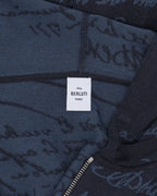 Calligraphy Wool Hoodie