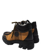 Wool Printed Boots