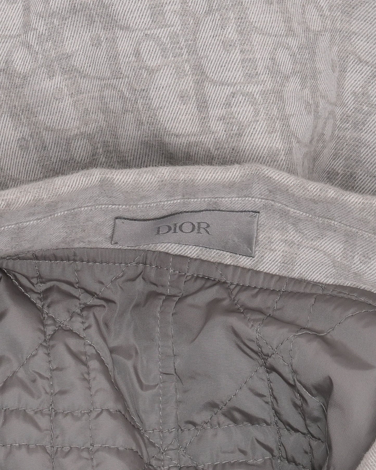 Oblique Monogram Jacquard Shirt Jacket