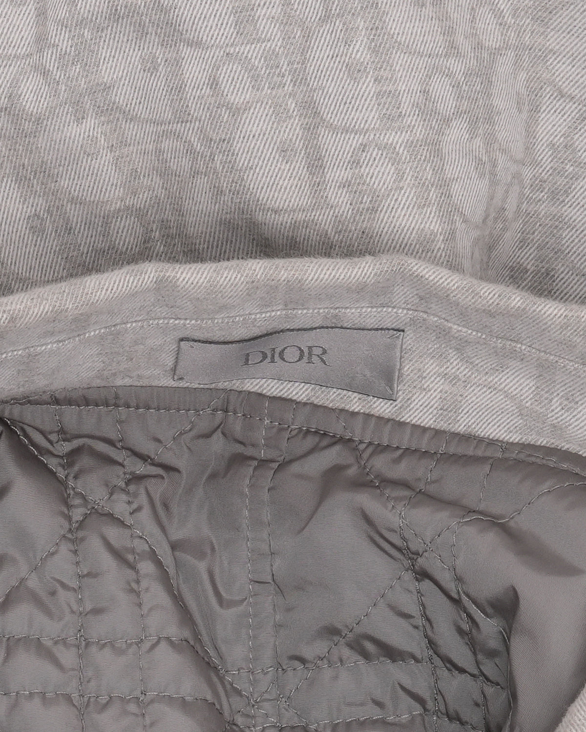 Oblique Monogram Jacquard Shirt Jacket